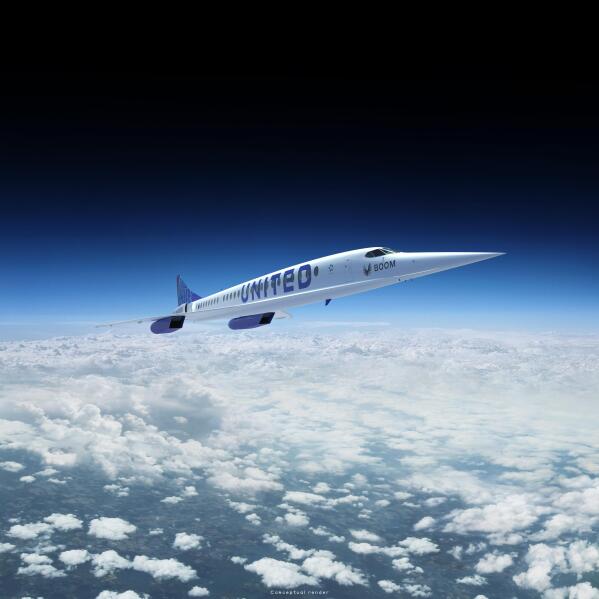 United Airlines sees a supersonic future AP News
